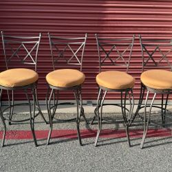 4- Swivel Stools Chairs