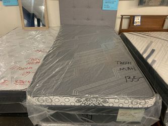 12 inch thick euro-top twin mattress