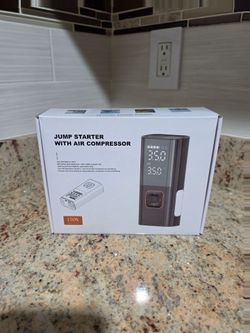 Jump Starter with Air Compressor