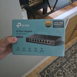 Tp Link 8 Port Switch (Never Used - Brand New)
