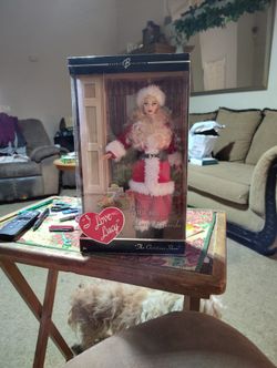 Lucille Ball X-mas Santa Doll
