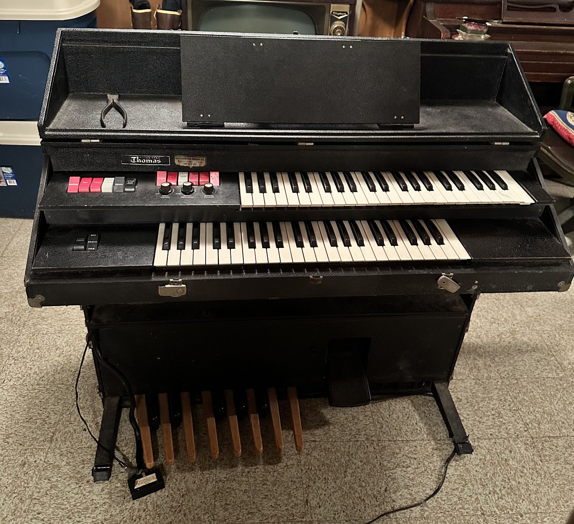 Vintage Thomas Electronic Organ