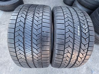 2 USED TIRES GENERAL 245/45/18