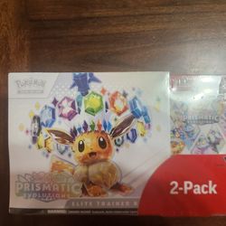 Pokemon Prismatic Evolutions Bundle Etb+booster Bundle