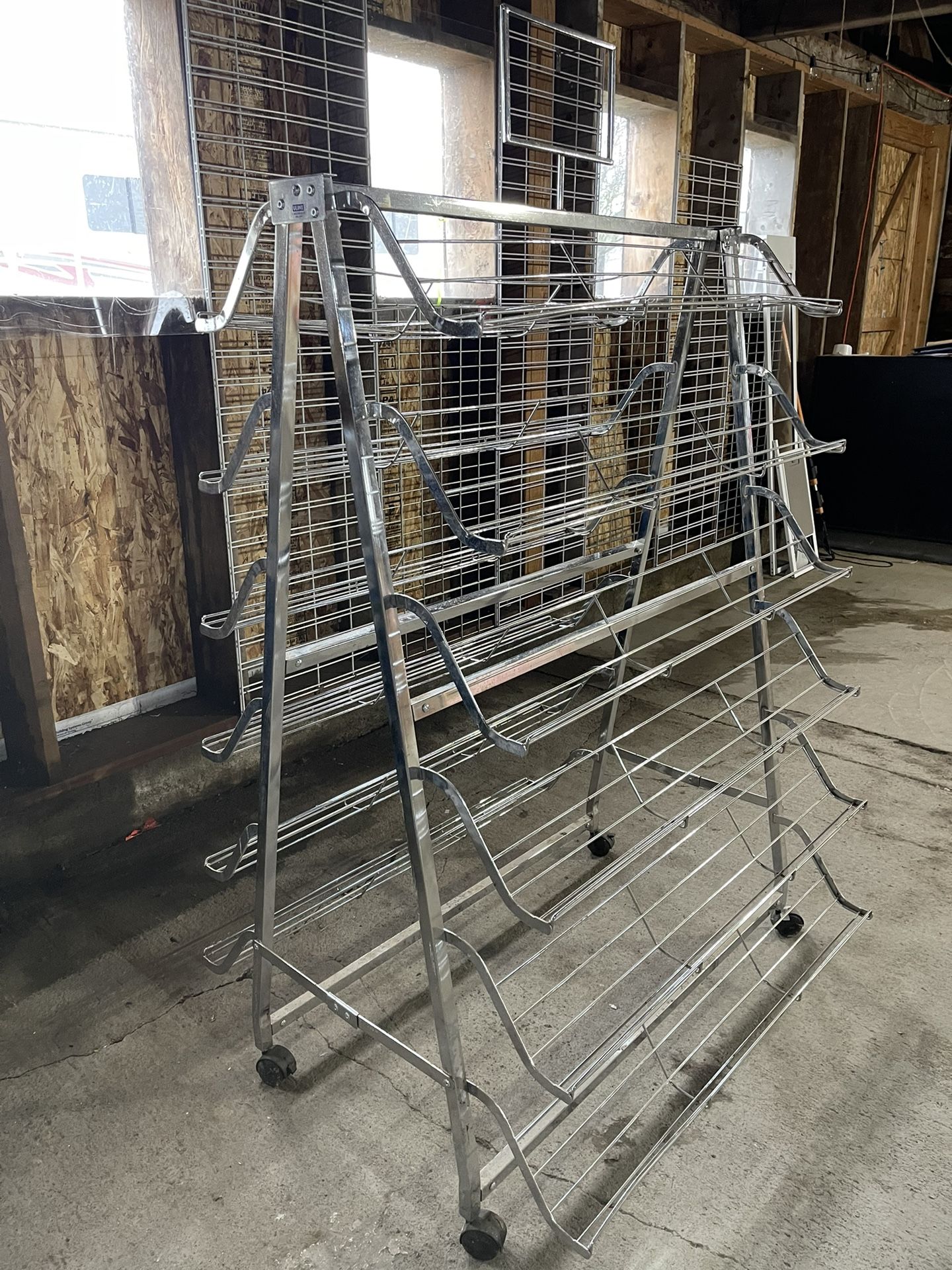 Metal Shoe Display