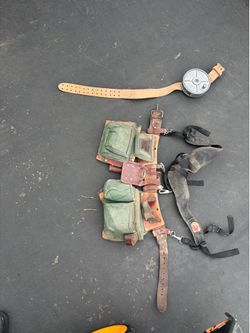 Occidental bags/ wire wheel