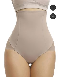 High Waisted Bonded Brief
