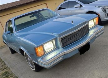 1978 to 1979 Chevy Monte Carlo Glass OEM Style LED Headlights
