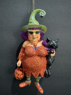 Witch Figurine December Diamonds