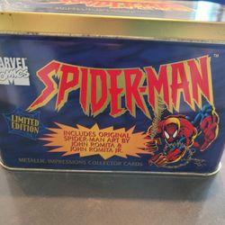 Spiderman Limited Edition Metal Card Set