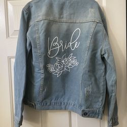 “Bride” Denim Jacket for Sale 