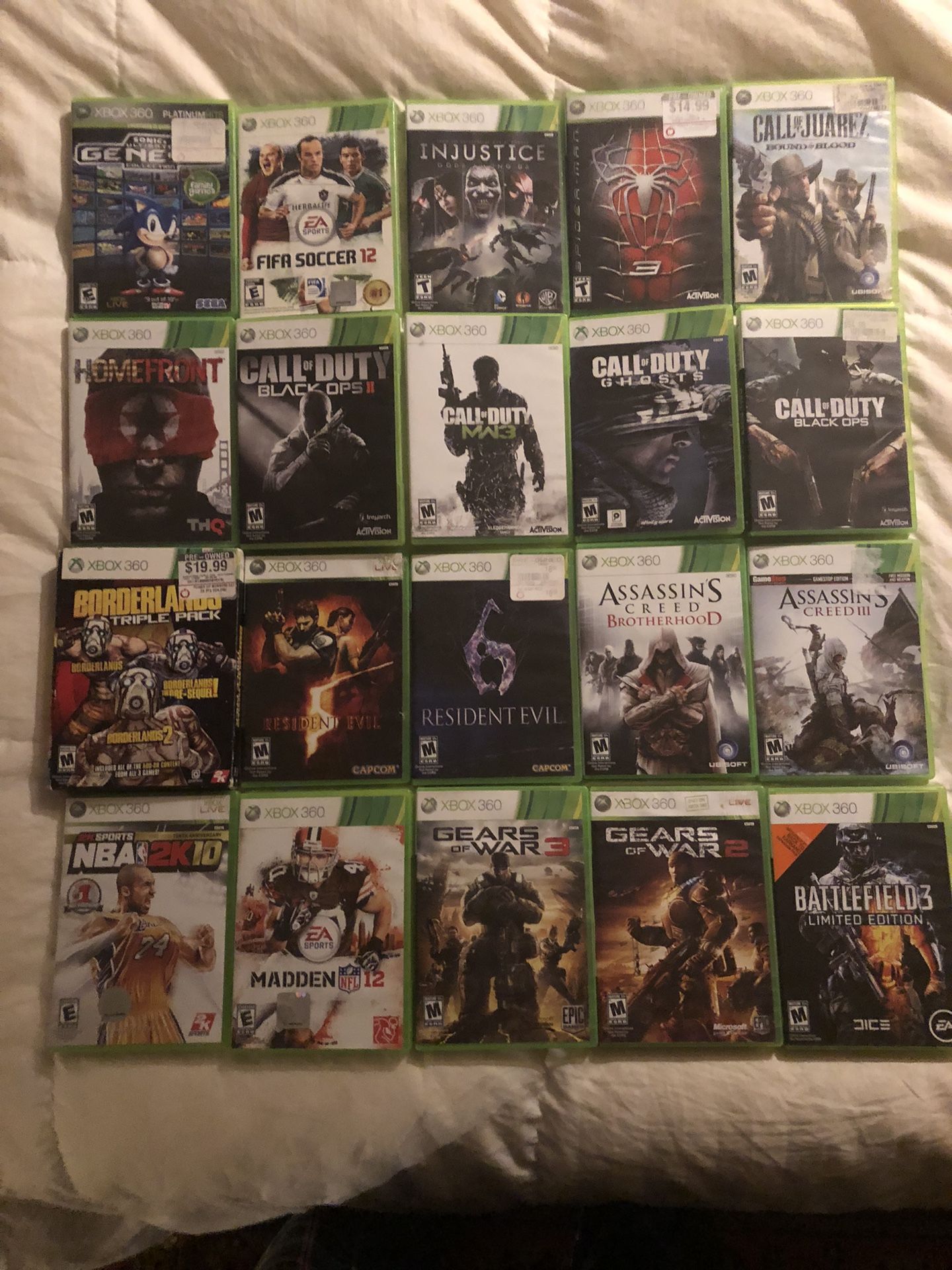 XBOX 360 GAMES!