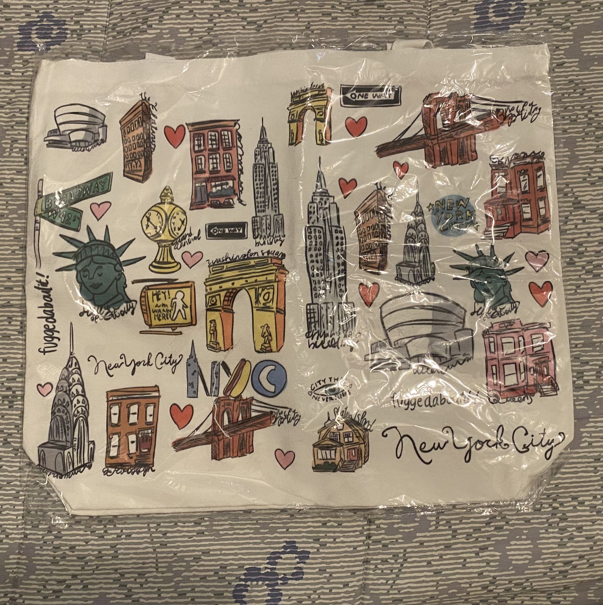 Large NYC Tote Bag