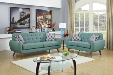 2 Piece Sofa And Love Seat Set F6914