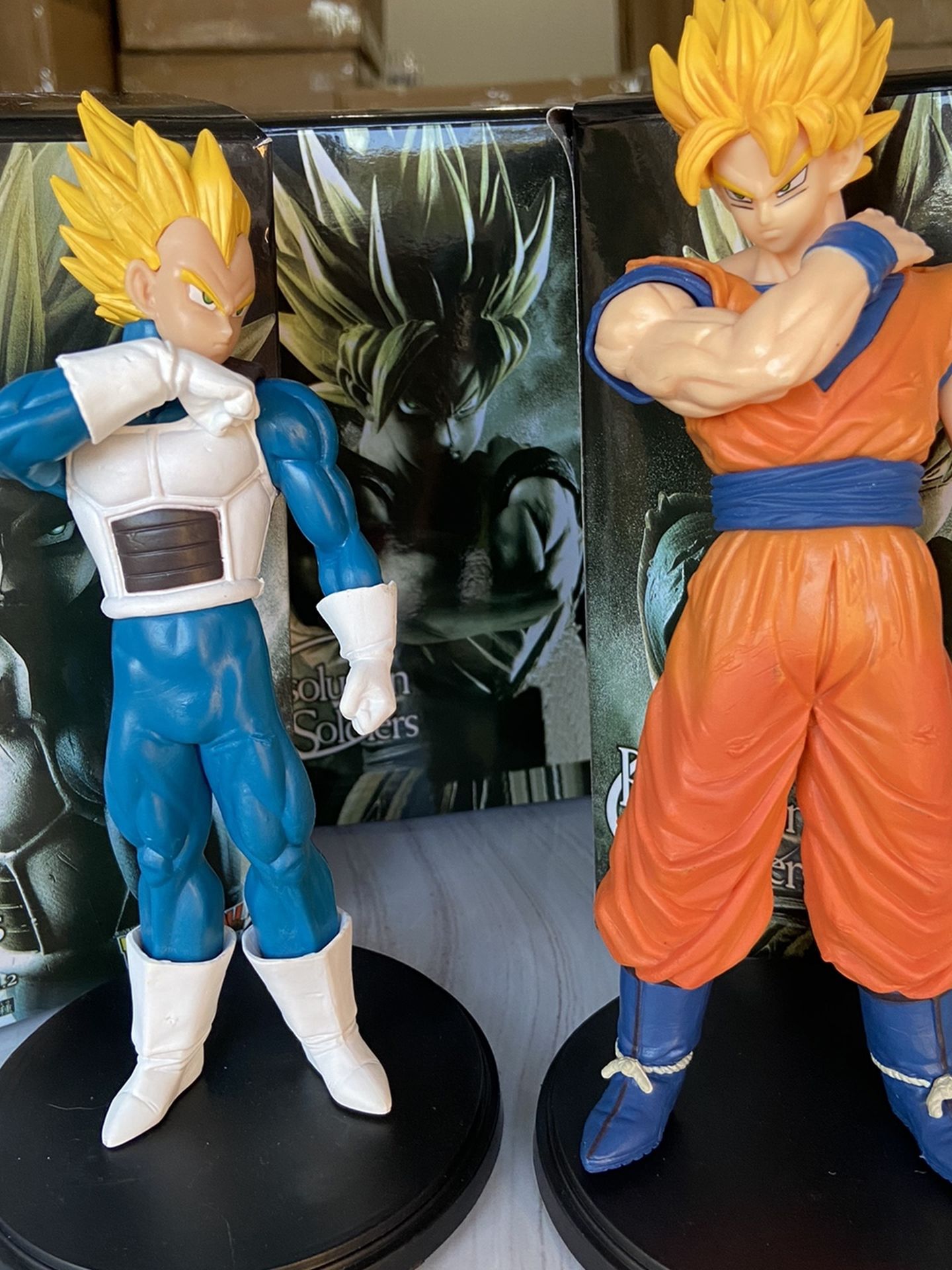 Dragon Ball Z Figure Of Collection Vegueta And Goku Super Sayayin FAST SHIPPING