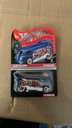 Hot Wheels 2019 Holiday Car VW Drag Bus Club Exclusive