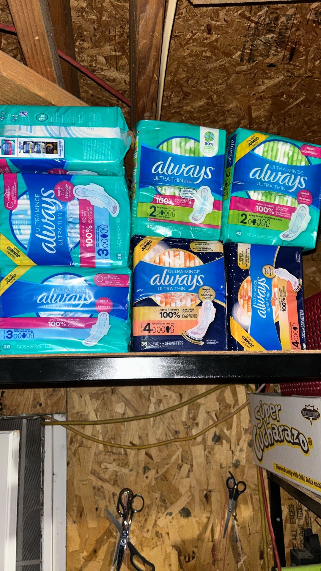 Always Pads 6 each