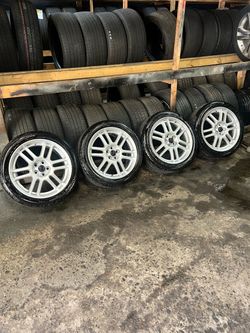 17” Toyota Corolla rims and tires