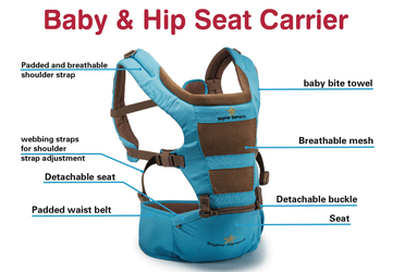 BRAND NEW! Brighter Elements Baby Carriers + Diaper Bag