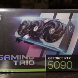 MSI Nvidia GeForce RTX 5090 32G gaming Trio OC GDDR7 Gen 5 Graphics card 
