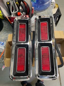 68 Camaro tail lights