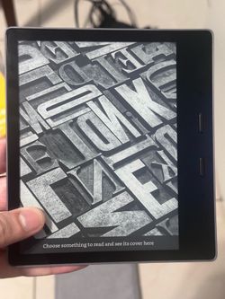 Kindle Oasis 9th Gen - CW24WI - SOFT CASE INCLUDED
