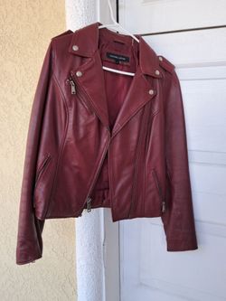 Wilsons Leather Moto Jacket Size Small