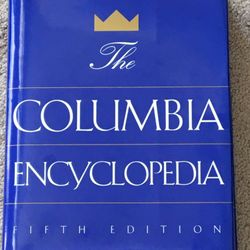 The Columbia Encyclopedia Fifth Edition ultimate reference book, the best t one-volume encyclopedia, over 3000 pages 50,000 entries 65,000 cross-refer
