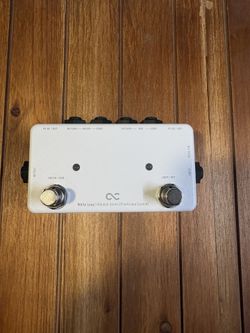 One Control Minimal Series White Loop Guitar Effect Pedal