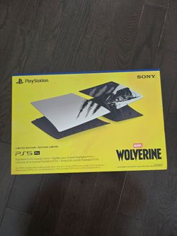 PS5 Pro Console Covers - Marvel’s Wolverine Adamantium Limited Edition
