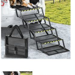 Extra Wide Dog Stairs