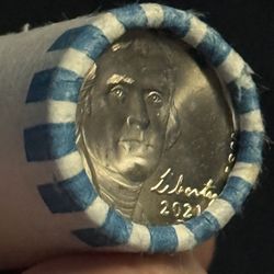 Brand New 2021 Full Steps nickels 
