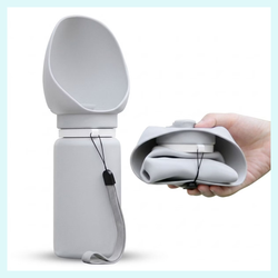 Portable Dog Water Bottle Foldable Travel Bowl Pet Drinking Dispenser