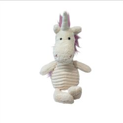 Jellycat London Ursula The Unicorn Plush 14" Stuffed Animal Bashful Cream White