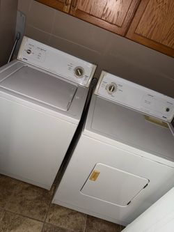 Washer and dryer