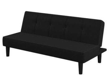 Futon Black Couch Bed