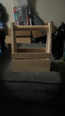 Homemade Wooden Beer Holder