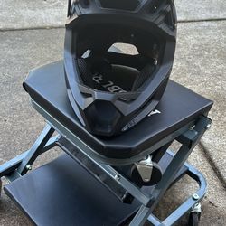 FOX Youth Pro-frame Matte Black MTB racing helmet 