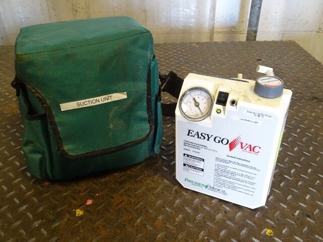 Precision Medical EasyGoVac portable aspirator (suction machine).