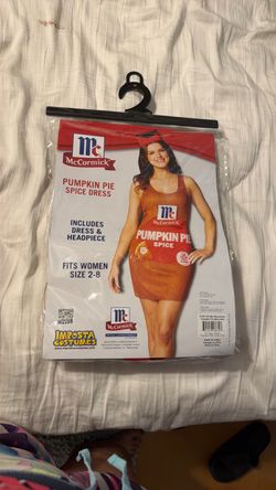 Pumpkin pie spice dress Halloween