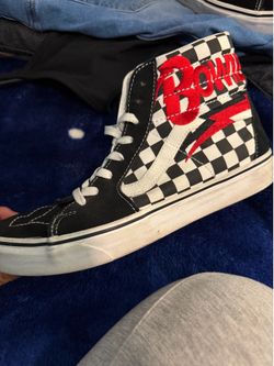 Men’s Size Nine David Bowie Vans