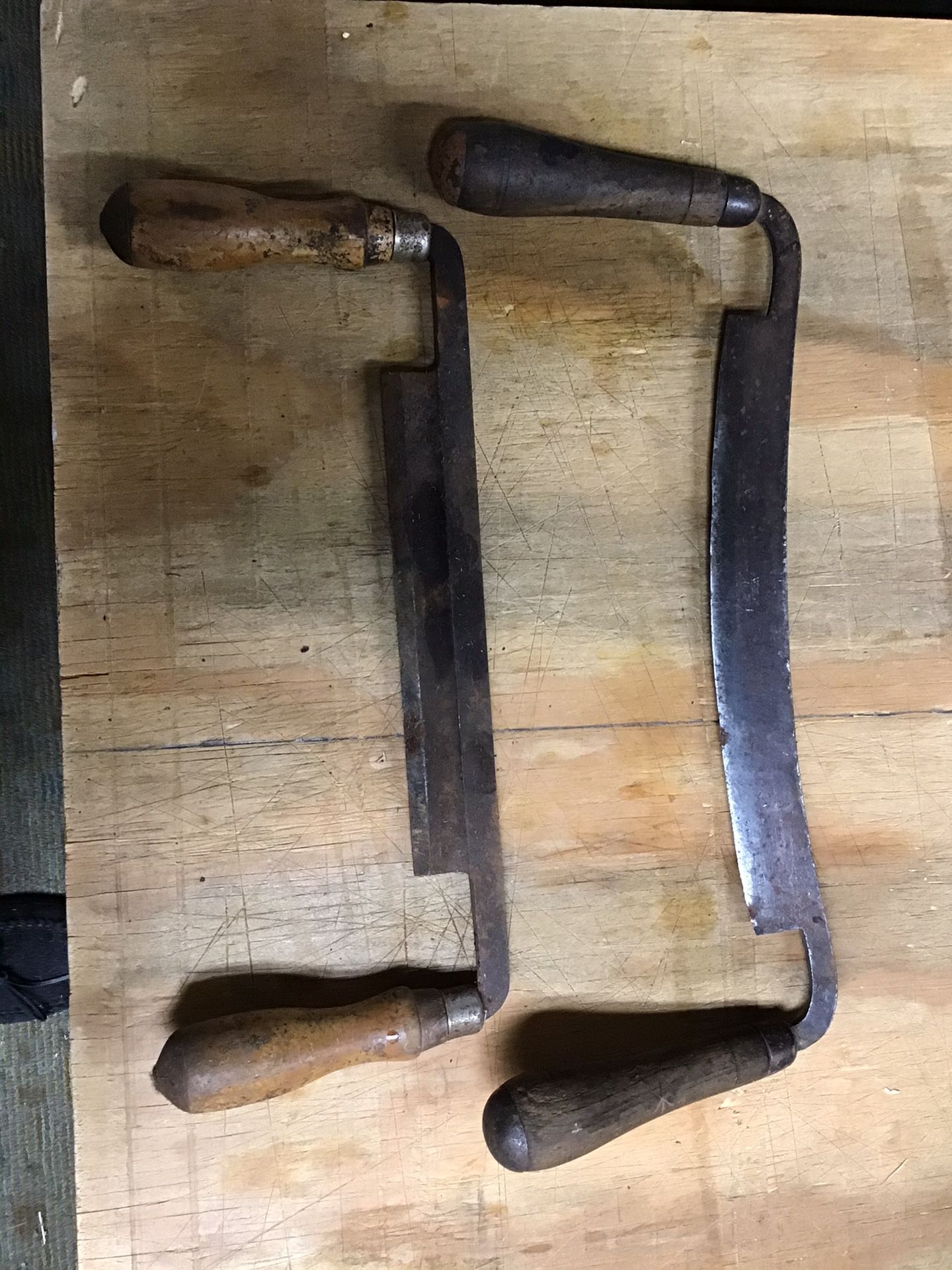 Antique Wood Bark Shavers $20 Each