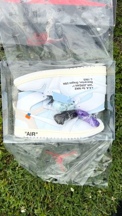 Jordan 1 Alaska virgil abloh size 10.5