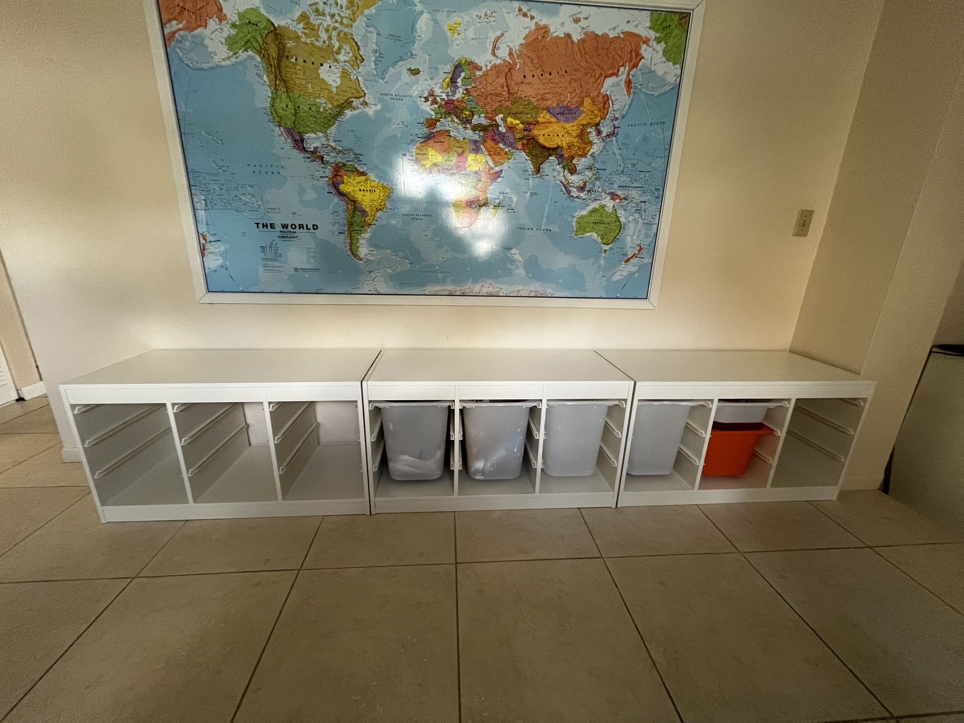 3x Ikea Storage Units