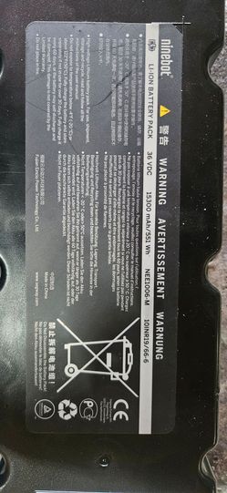 Electric scooter lithium battery
