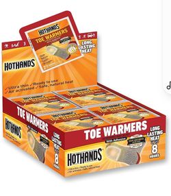 Hothands 80 Toe Warmers (40 Pair) Box

