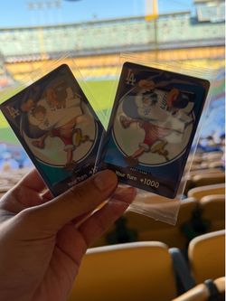 2026 One piece dodgers card and hat