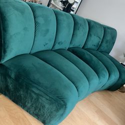 Luxury Emerald 2-Piece Sectional