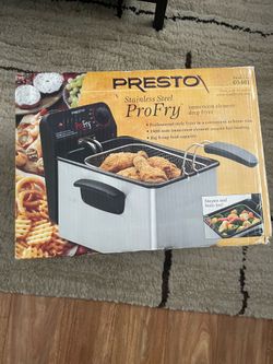 Presto Stainless Steel Deep Fryer