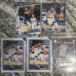 2020 Anthony Edwards Rookie Lot - Minnesota Timberwolves 